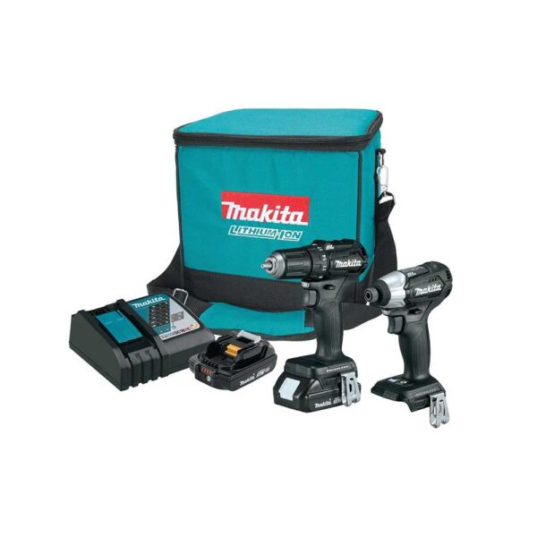 Makita 18V LXT Sub-Compact Brushless 2-Piece Combo Kit (2.0 Ah)